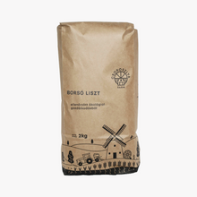 Kép betöltése a galériamegjelenítőbe: Bio-borsó-liszt 2kg CsoroszlyaFarm